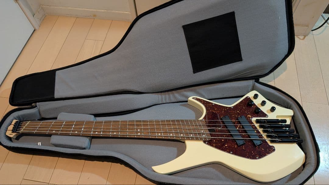 HEX Guitars NB505 Ivory 5弦ベース
