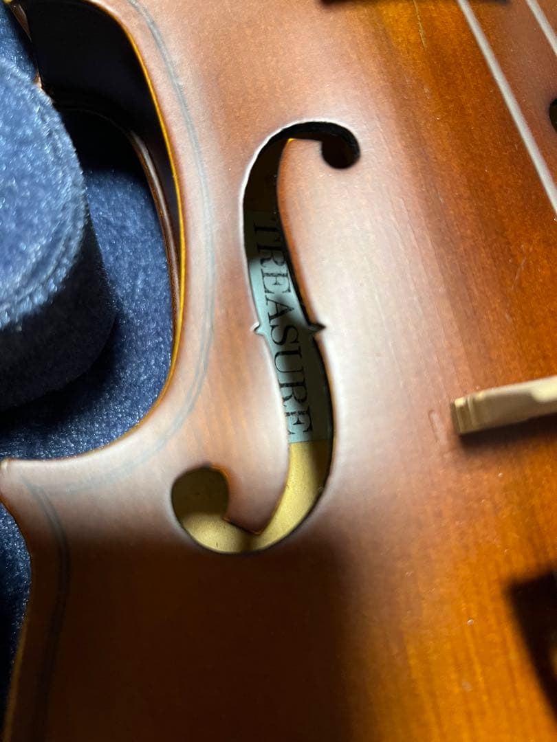 TREASURE３／４ バイオリン初心者用　本体と、弓とケースのみ