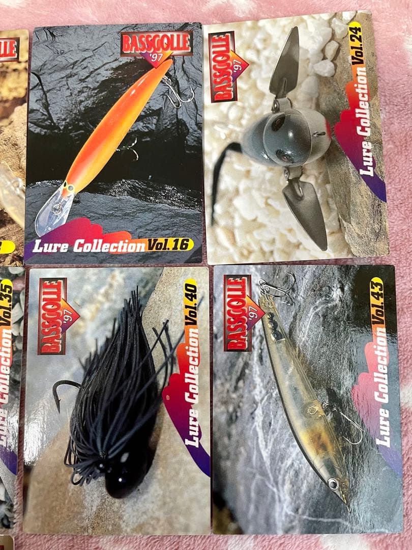 ルアートレカ　バスコレ97 まとめ売り　ルアーコレクション　カード　1997