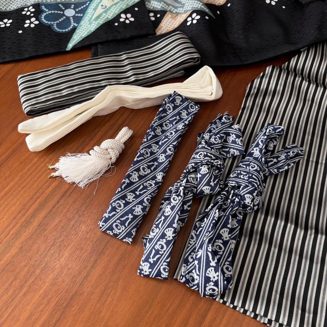 【美品】3歳〜5歳男の子用 七五三羽織袴セット