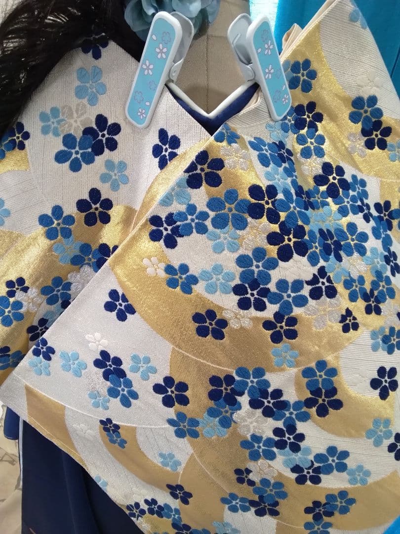 振袖フルセット、正絹振袖新品未使用、重ね衿帯揚げ帯締め、袋帯襦袢、ガード加工U