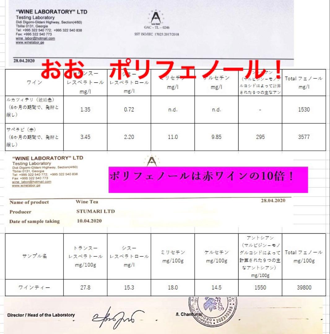高ポリフェノール　ノンアルコール　ワインティー　100g粉末入り　２本セット