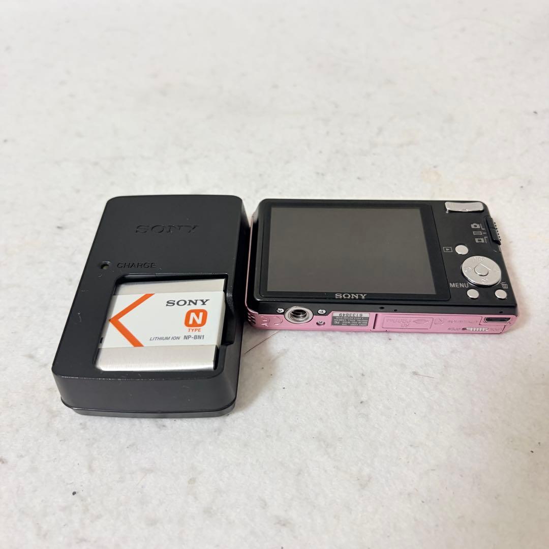 SONY Cyber−Shot DSC-W350 ピンク コンデジ 美品