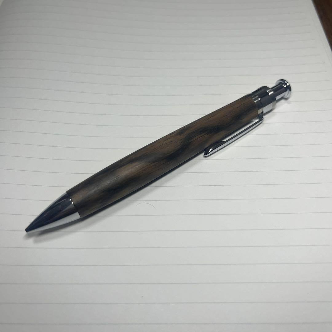 工房楔　シャープペンシル　黒柿