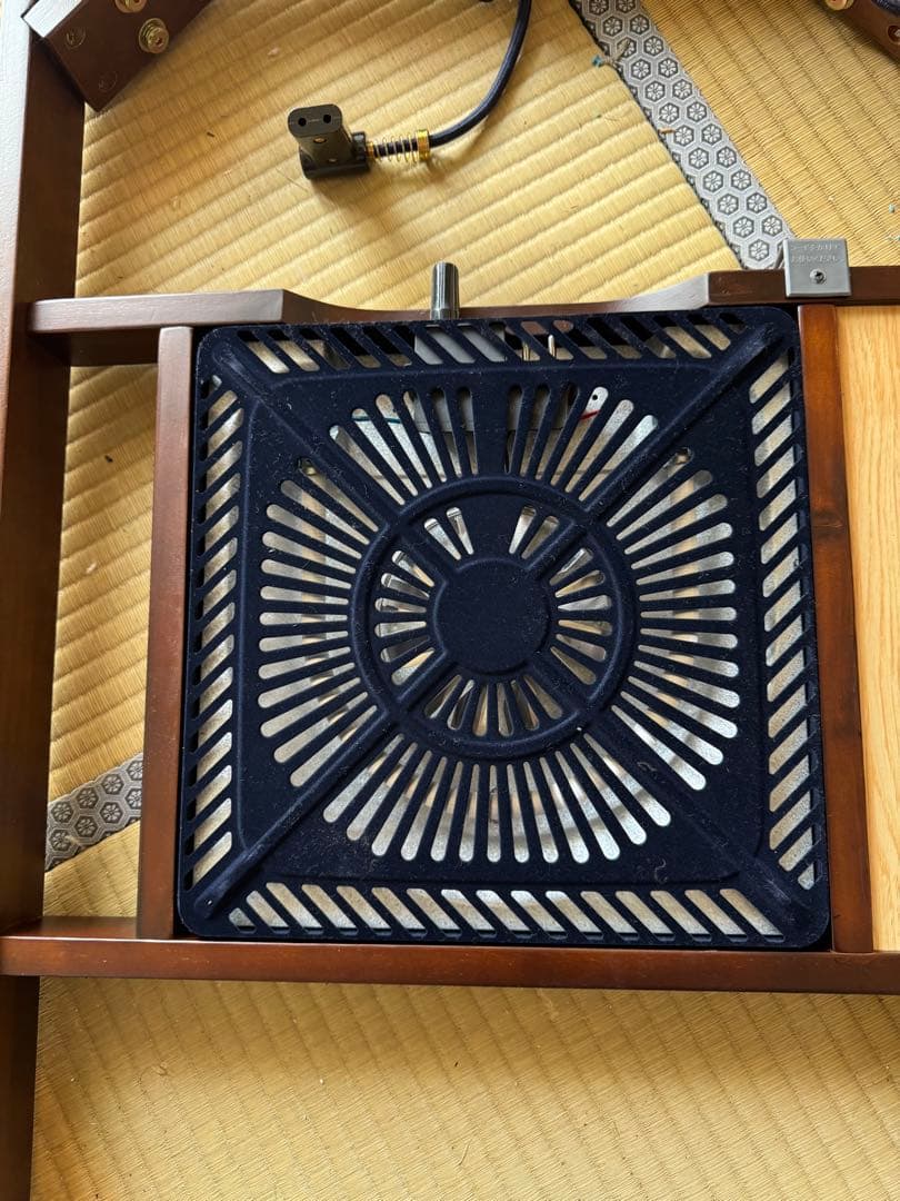 全国発送無料　木目調こたつダイニングテーブル オールシーズン対応