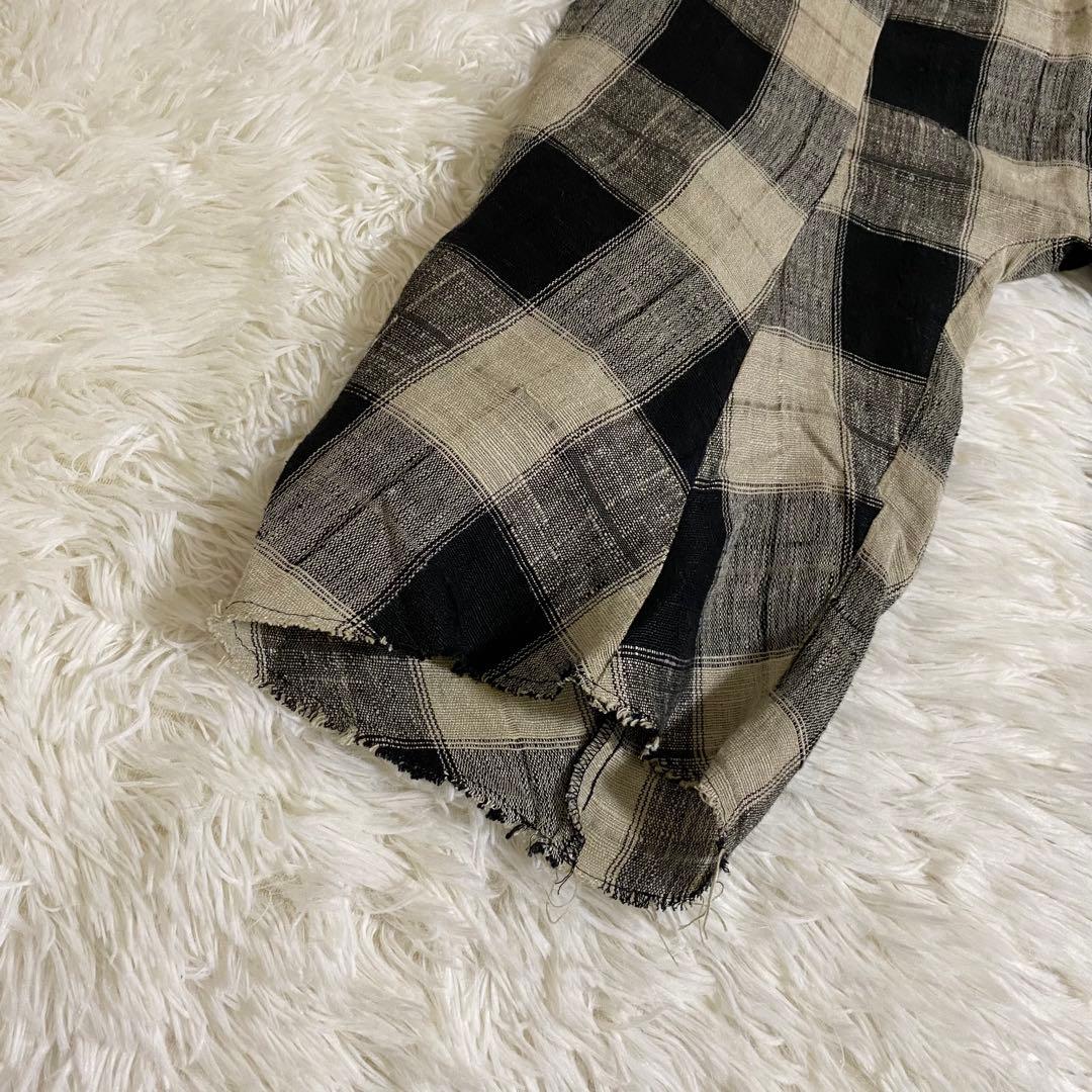 美品　LUMEN ET UMBRA リネン　サルエルパンツ　46 メンズ　リフト