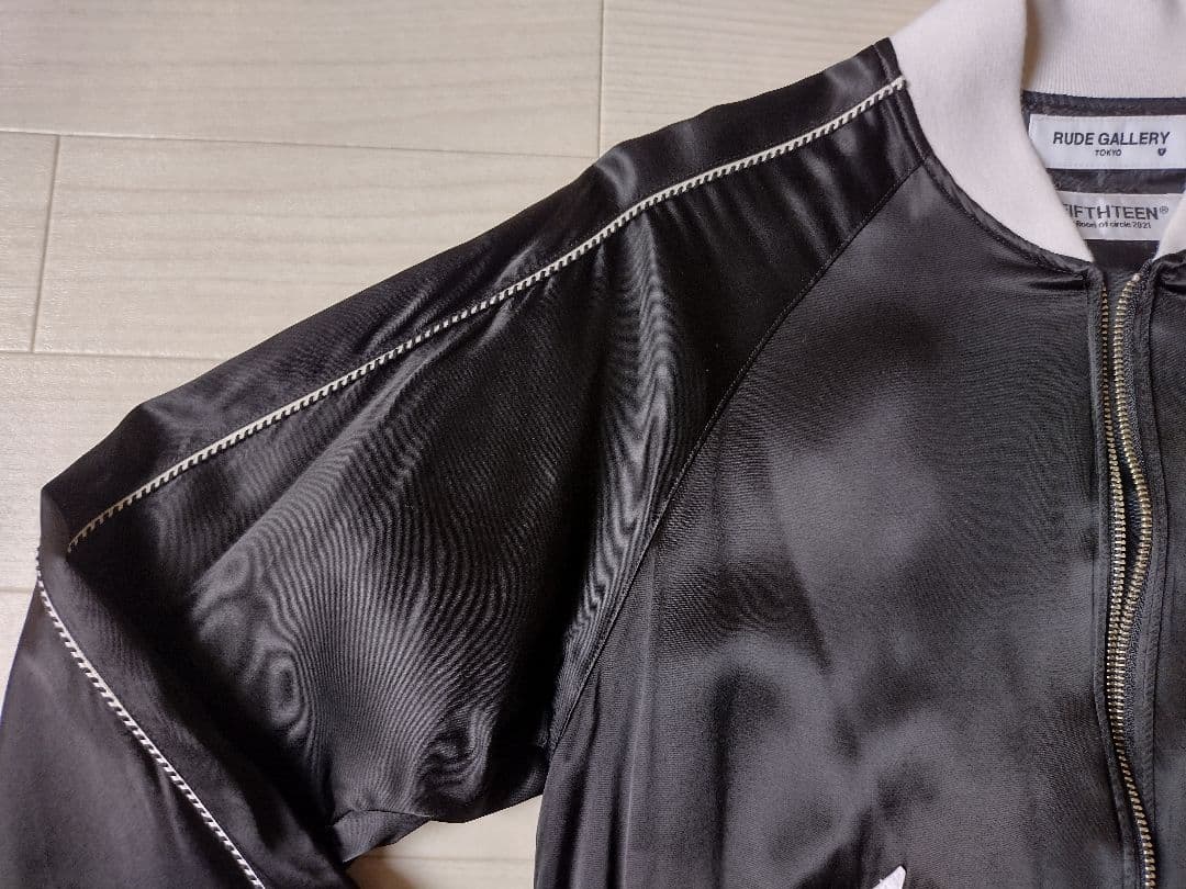 a flood of circle× RUDE GALLERY コラボスカジャン