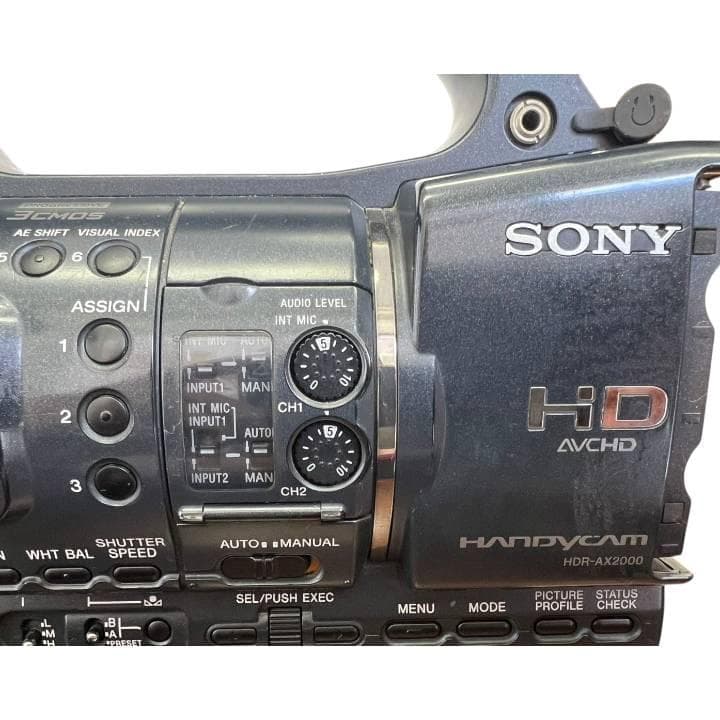 SONY ソニー HD ビデオカメラ HDR AX2000 業務用ビデオカメラ
