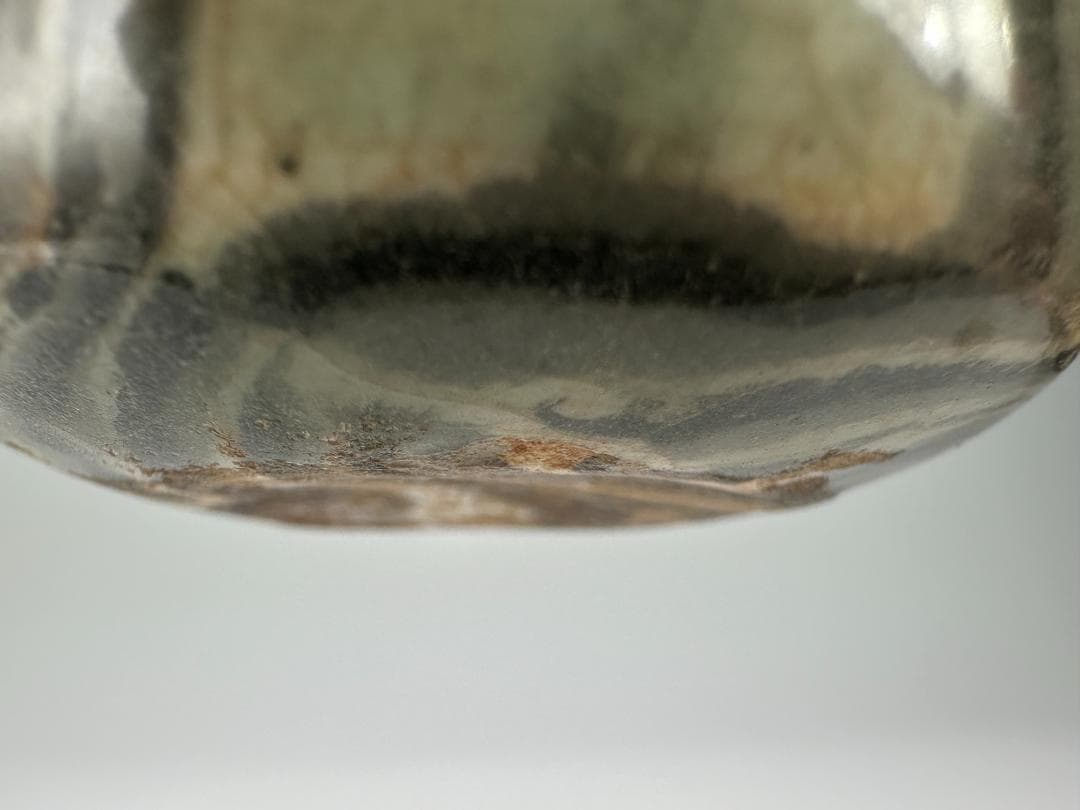 朝鮮古美術　15～16世紀　李朝時代 粉青沙器　練上　絞胎　小合　香合韓国美術