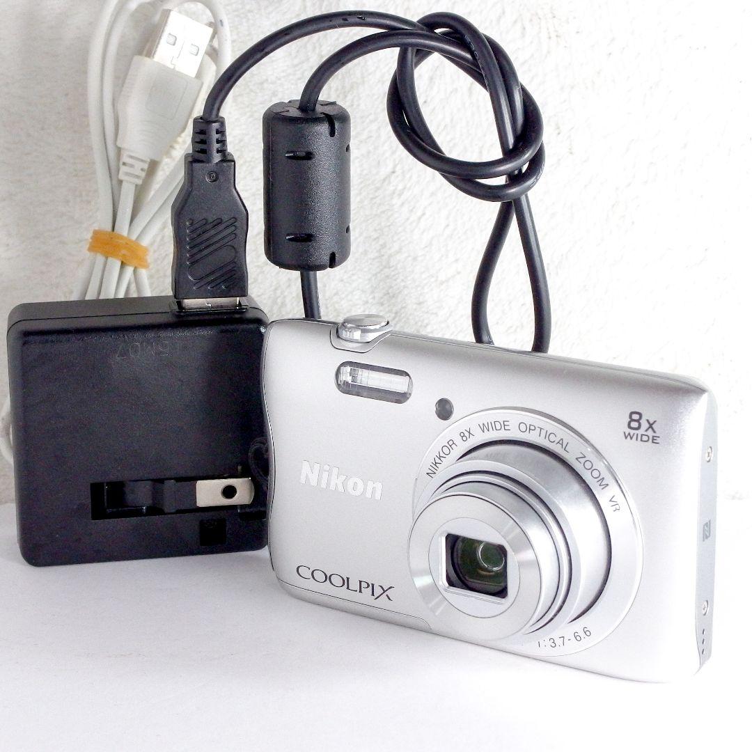 完動美品 ニコン Nikon coolpix S3700