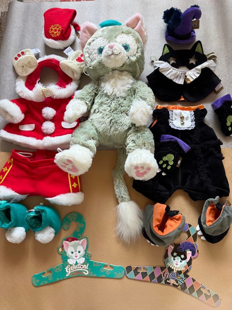 TDS ジェラトーニ ぬいぐるみ＆コスチュームまとめ売り