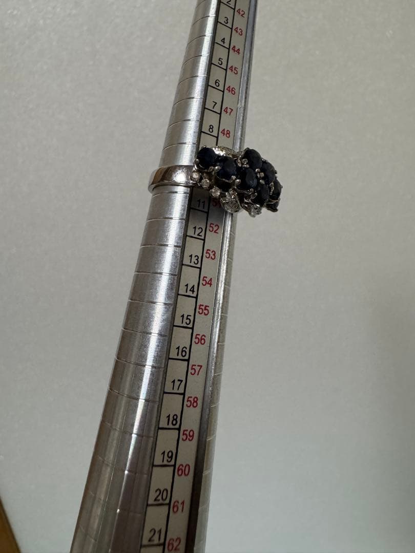 K14WG リング 重さ5.04g ホワイトゴールド14金 刻印あり