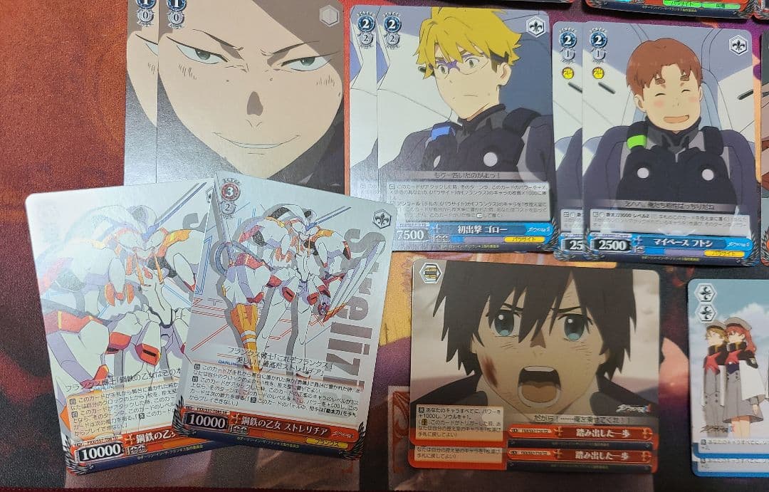 ダーリンインザフランキス　トライアルデッキ　ヴァイスシュヴァルツ　ヒロ　ゼロツー