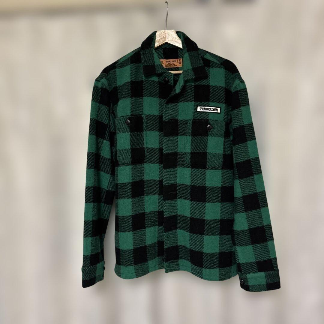 ジャケット・アウター TENDERLOIN BUFFALO JACKET GREEN