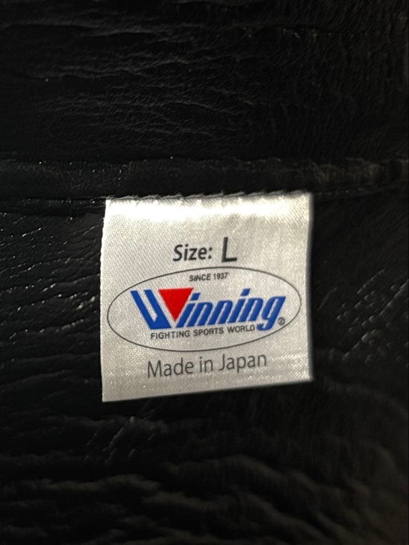 Winning/ウイニング カッププロテクター スタンダードタイプ黒色 Lサイズ