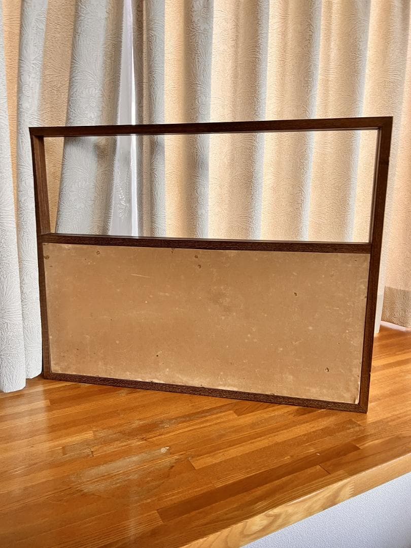 風炉先屏風　金屏風　上田公長　銘あり　明治時代　朝顔図 直しあり