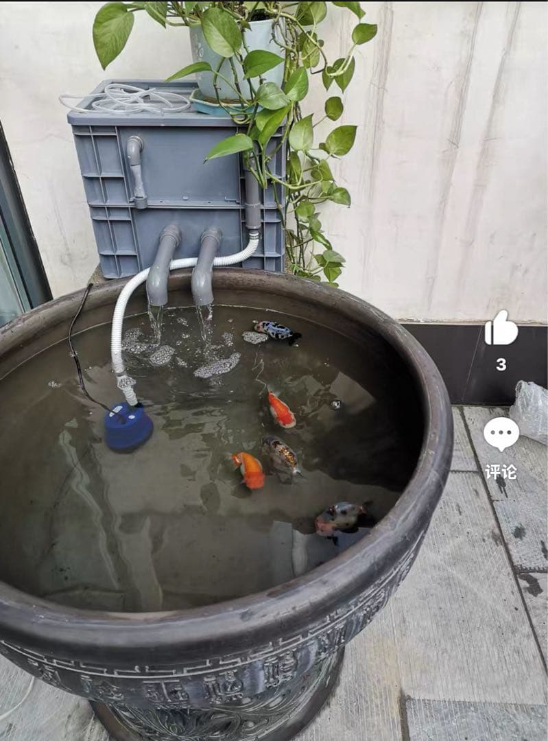 25W水中ポンプ付き　水槽用ろ過フィルター 外部式上部飼育濾過装置器アクアリウム