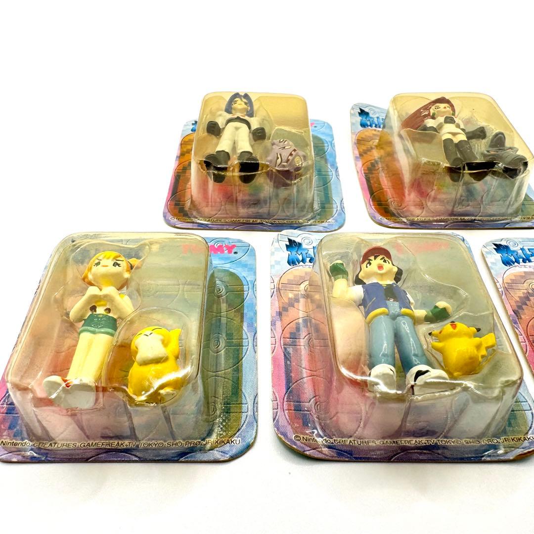 【未開封】ポケモン ミニブリスターコレクション 5体コンプ TOMY 当時物