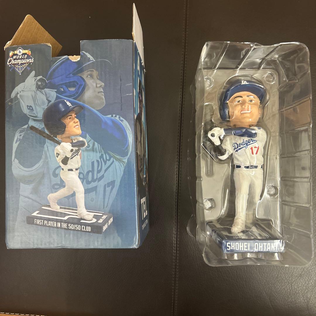 大谷翔平 50/50記念 バブルヘッド 50本塁打 ドジャースタジアム限定配布品