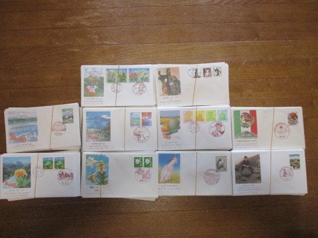 FDC 初日カバー通常版1650枚 大判74枚