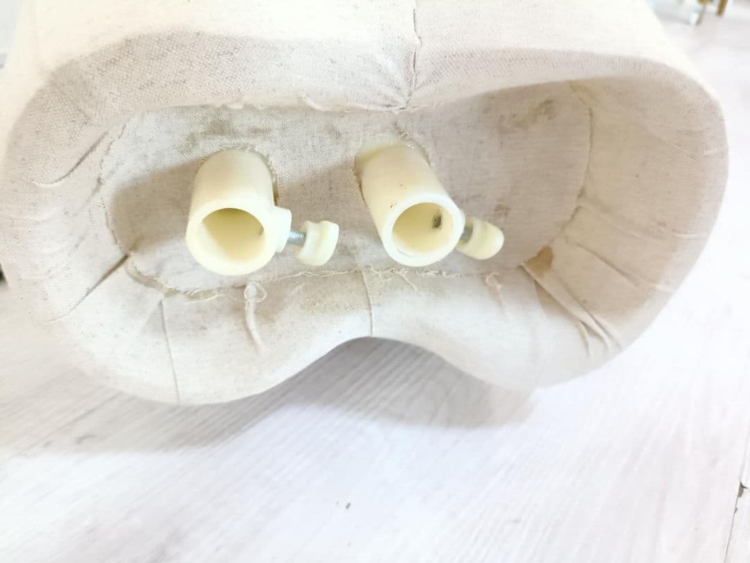 トルソー　ボディ　マネキン　洋裁　布張り　裁縫　高さ調整