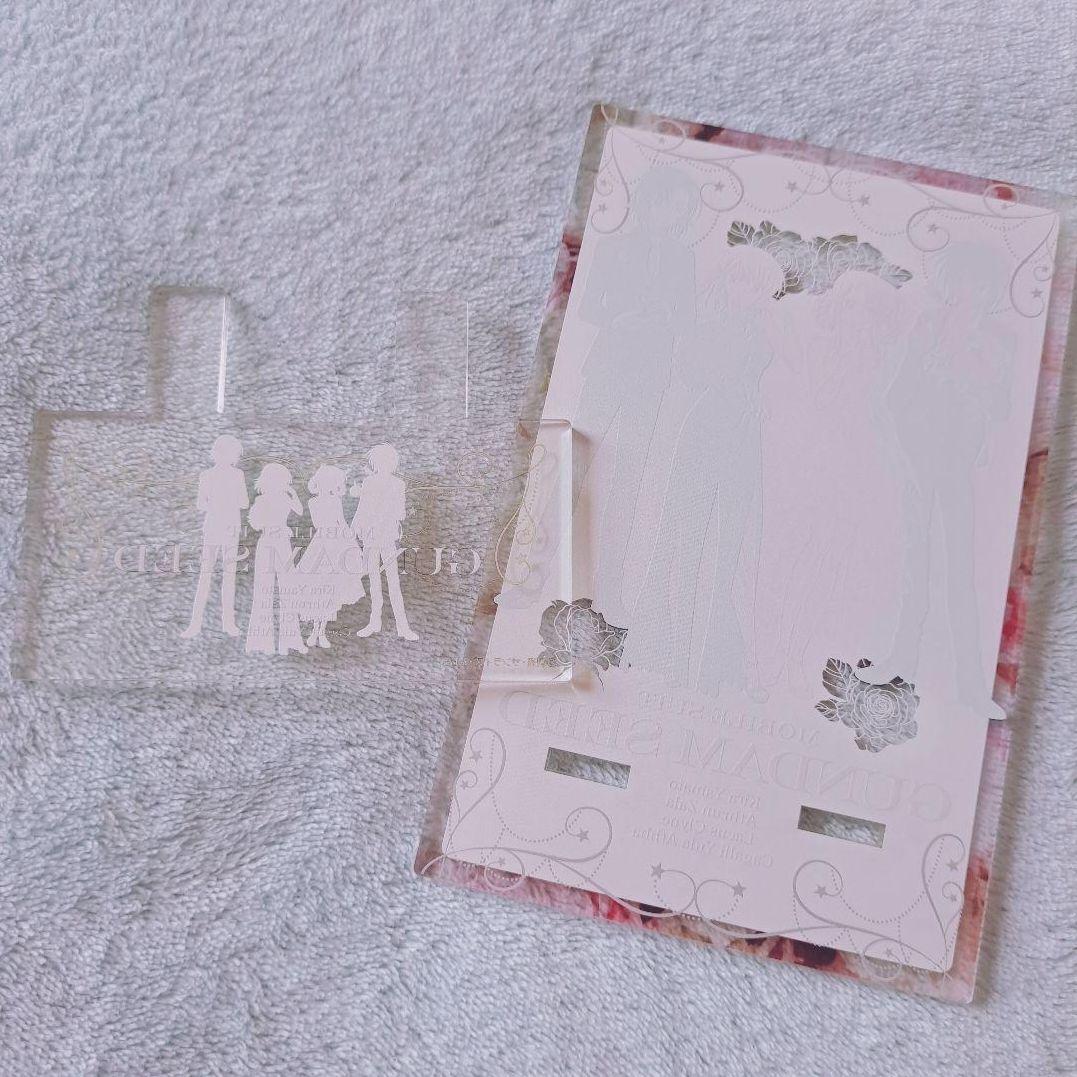 ガンダムSEED ガンダムカフェ スマホスタンド キラ ラクス アスラン カガリ