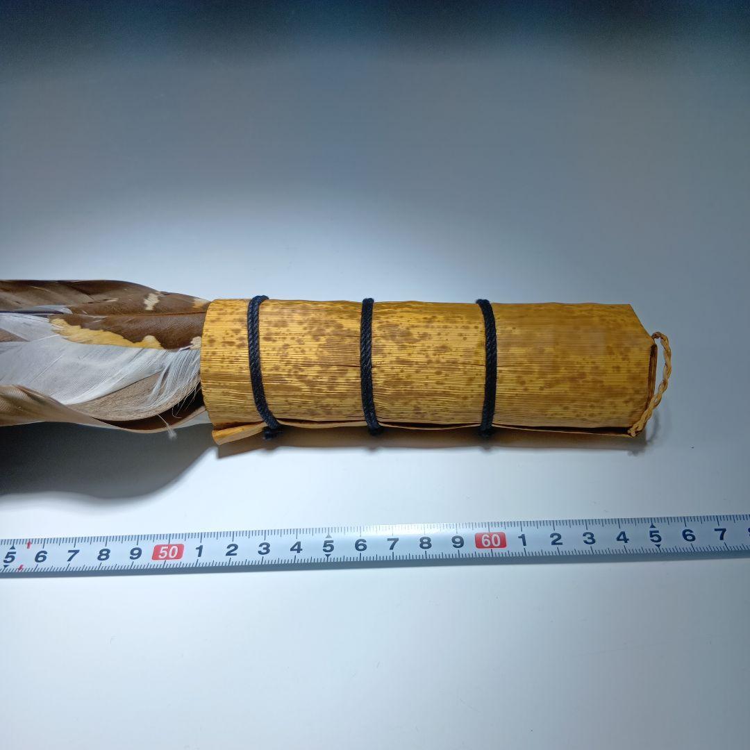 値下げ茶道具　羽箒　全長65センチ