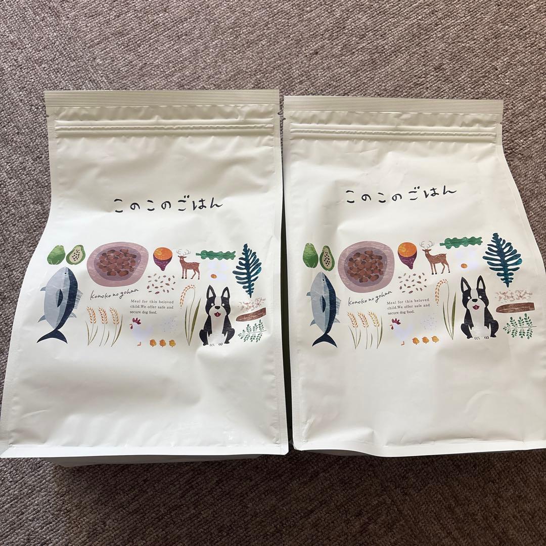 このこのごはん　1キロ×2袋