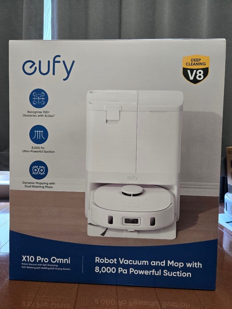【美品】Anker eufy X10 Pro Omni(新色ホワイト)