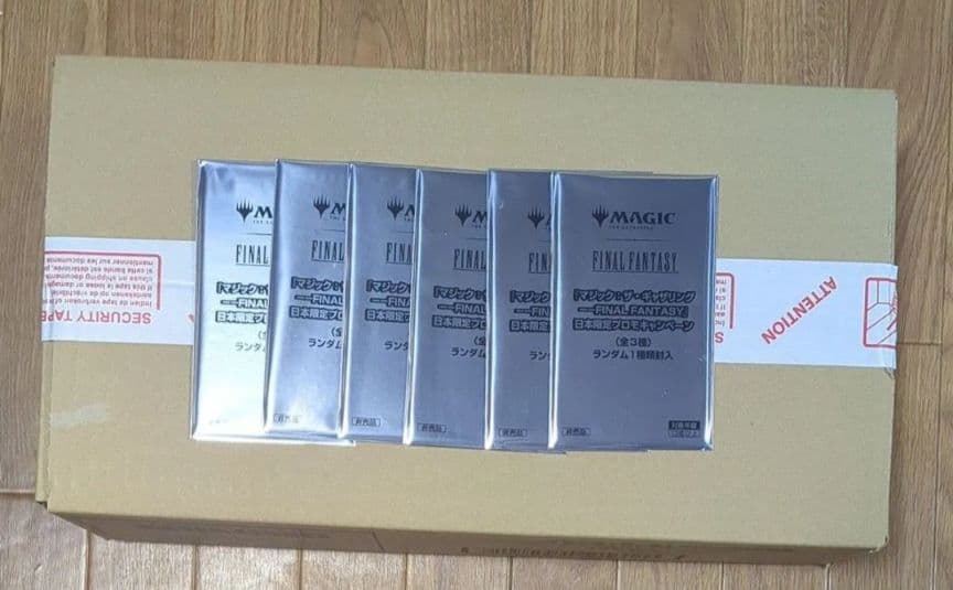 MTG ファイナルファンタジー プレイブースター 未開封 プロモ付 カートン