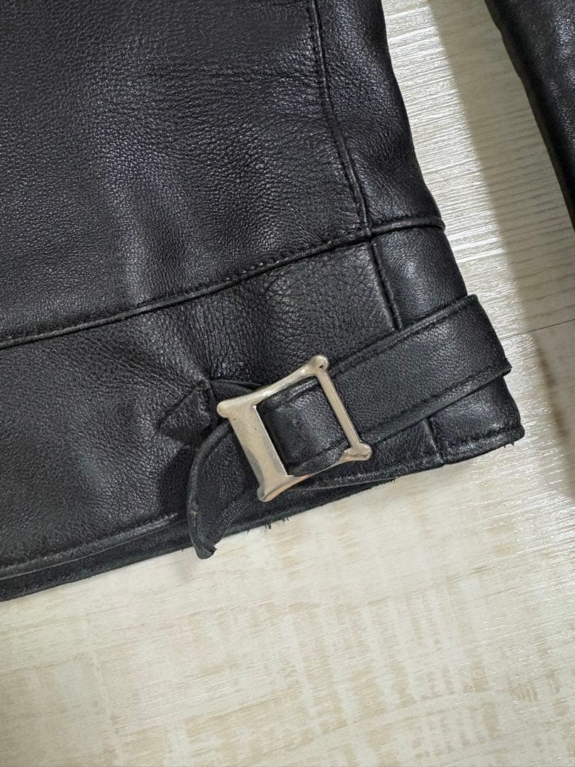 666 シープスキン シングルライダースジャケット 34