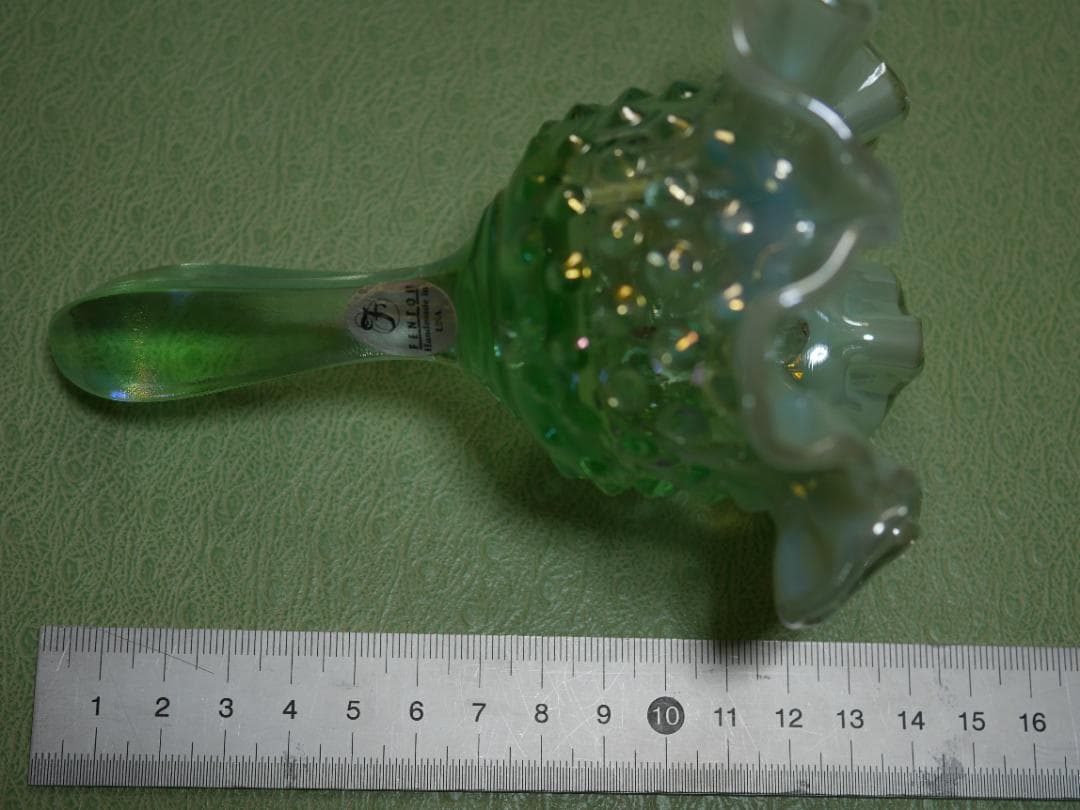 フェントン Sea Mist Green イリデセントホブネイル ハンドベル