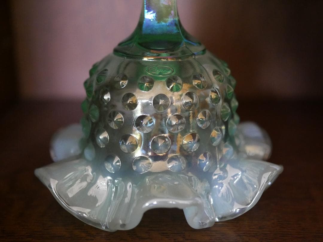 フェントン Sea Mist Green イリデセントホブネイル ハンドベル