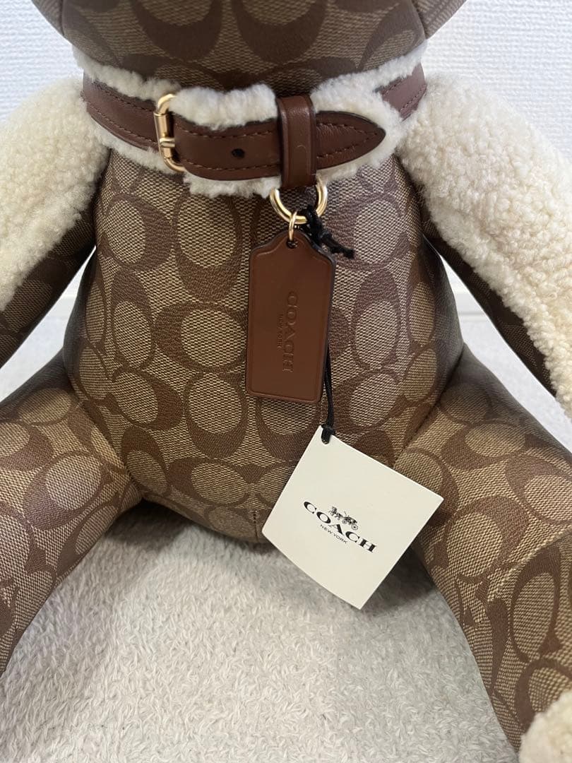 コーチ　COACH くま　ぬいぐるみ　置き物