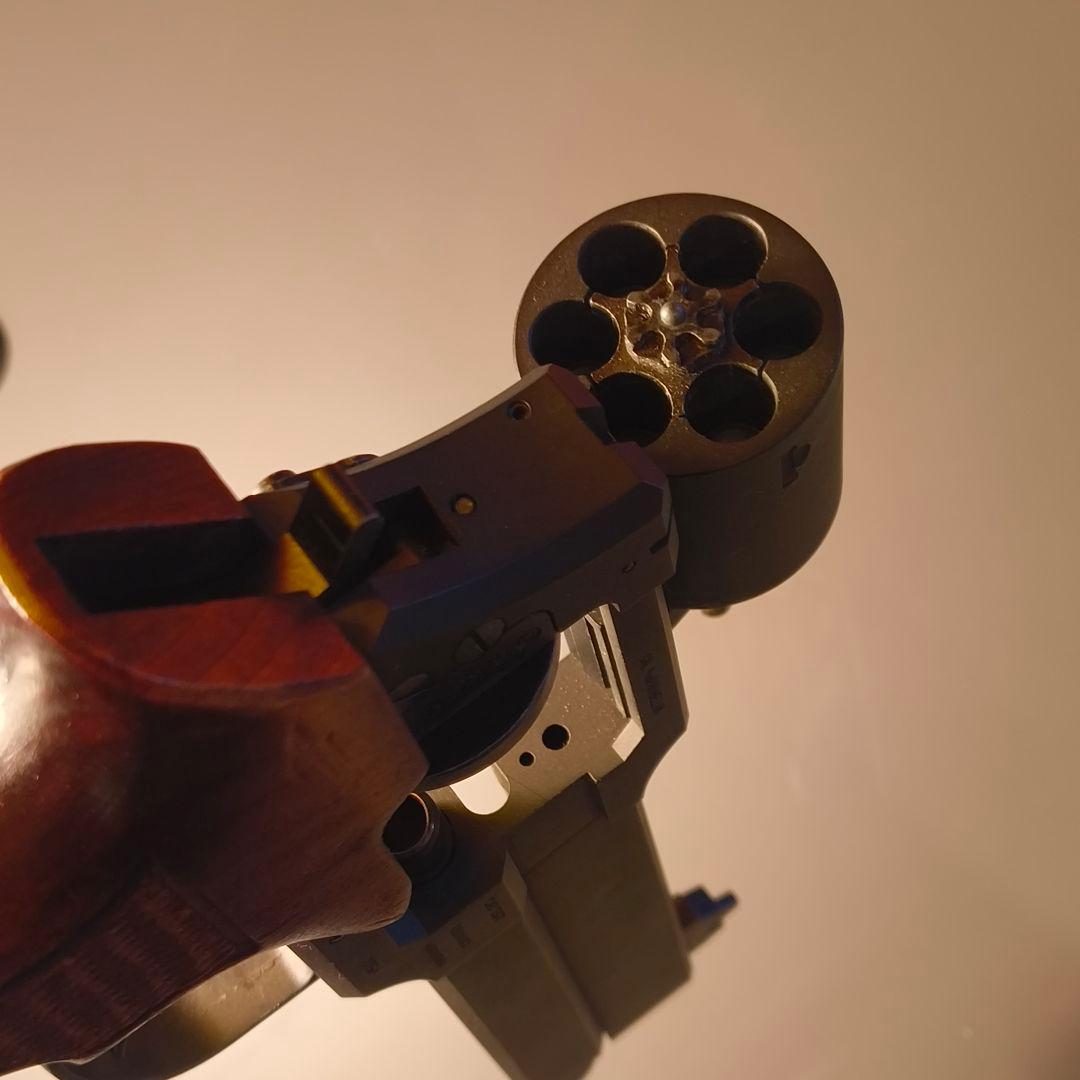 マルシン　マテバリボルバー　8mm木製グリップ仕様