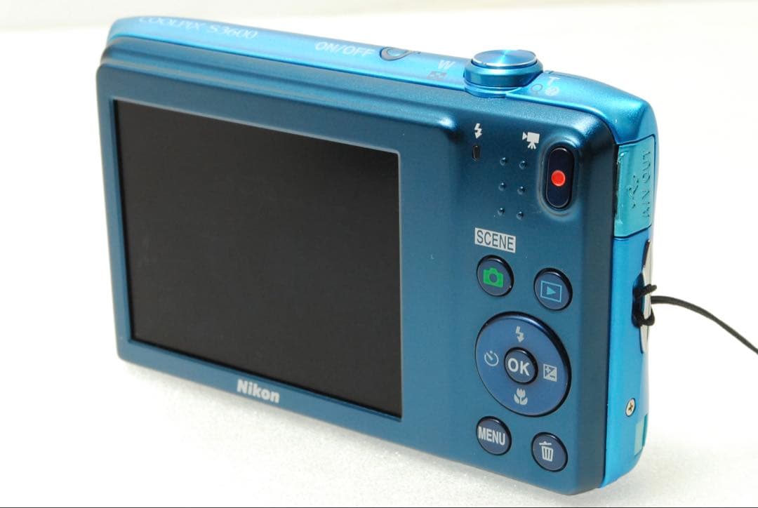 Nikon COOLPIX S3600❤️スマホ転送 動作確認済 ニコン ブルー