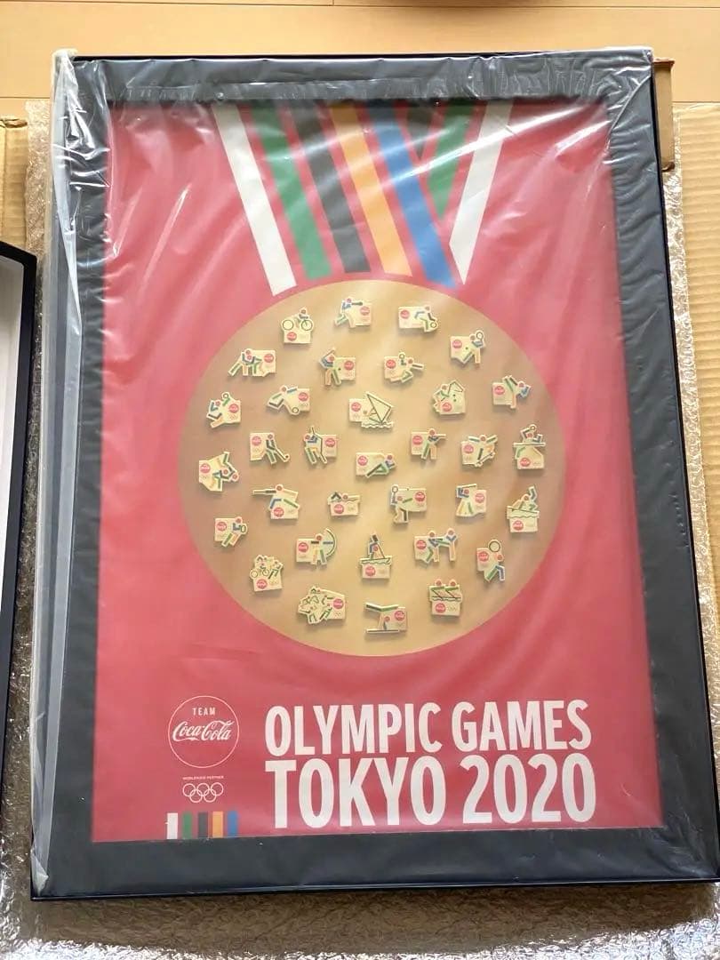 コカコーラ　東京オリンピック2020 ゴールドピクトグラムピンコンプリートセット