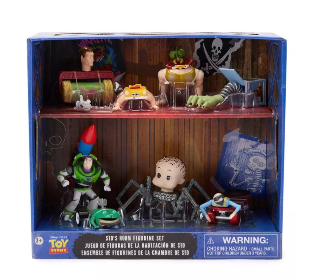 Sid's Roomシドのおもちゃ フィギュアセット トイストーリー 30th