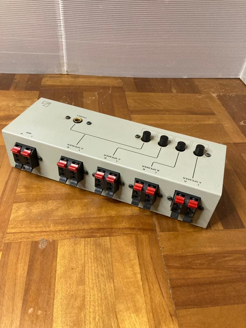 LUXMAN スピーカーセレクター AS5-Ⅲ ヘッドホン端子付
