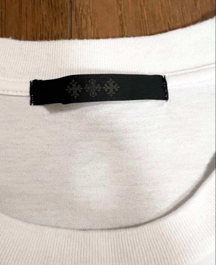 タトラス　2024-25モデル　ホワイト Tシャツ 左胸ポケット付き