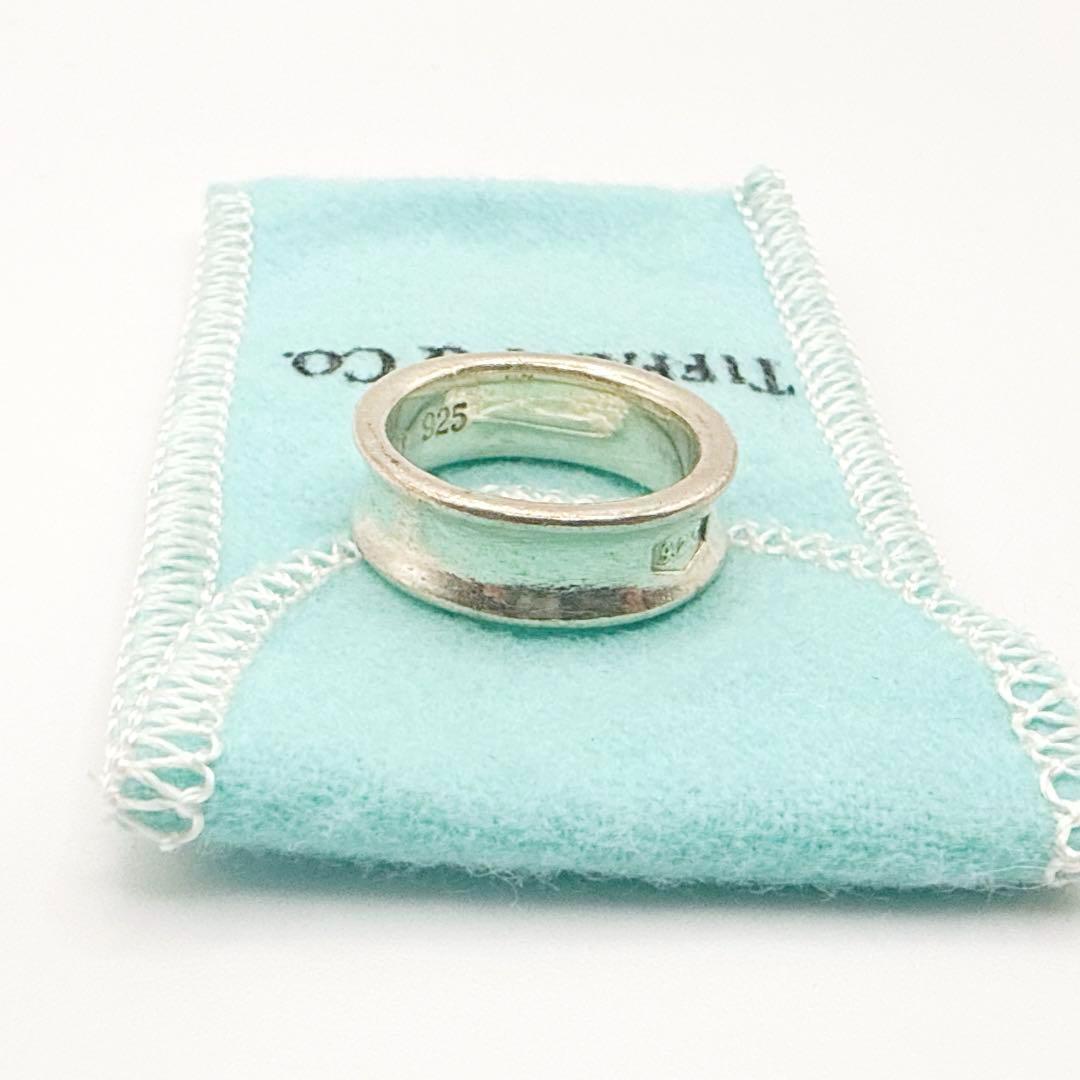 2736-3 保存箱付き人気✨Tiffany ナローリング　指輪　　12号