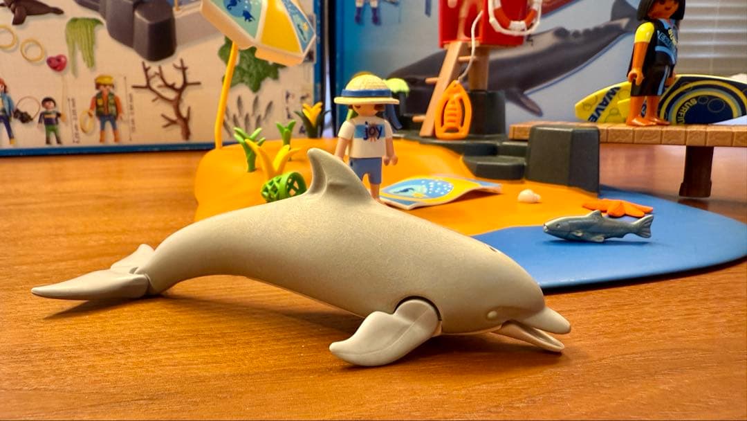 プレイモービル 海の生き物系まとめ売り＋おまけ付き【3135】【4489】