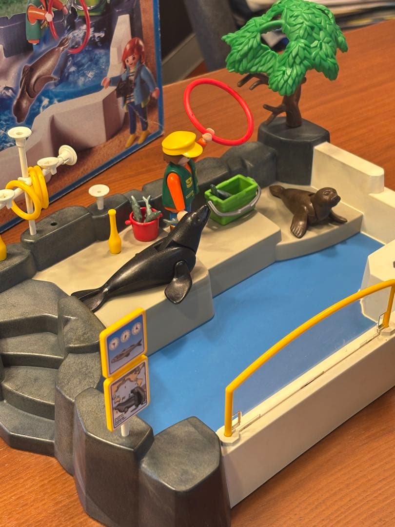 プレイモービル 海の生き物系まとめ売り＋おまけ付き【3135】【4489】