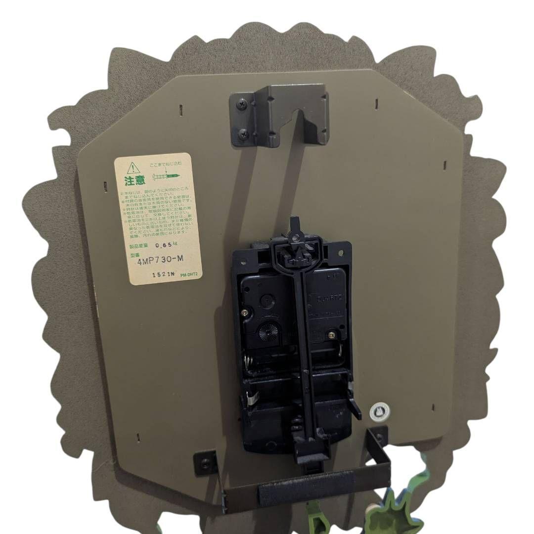 廃盤品レア✨稼働確認済み ジブリ となりのトトロ 振り子時計 4MP730-M