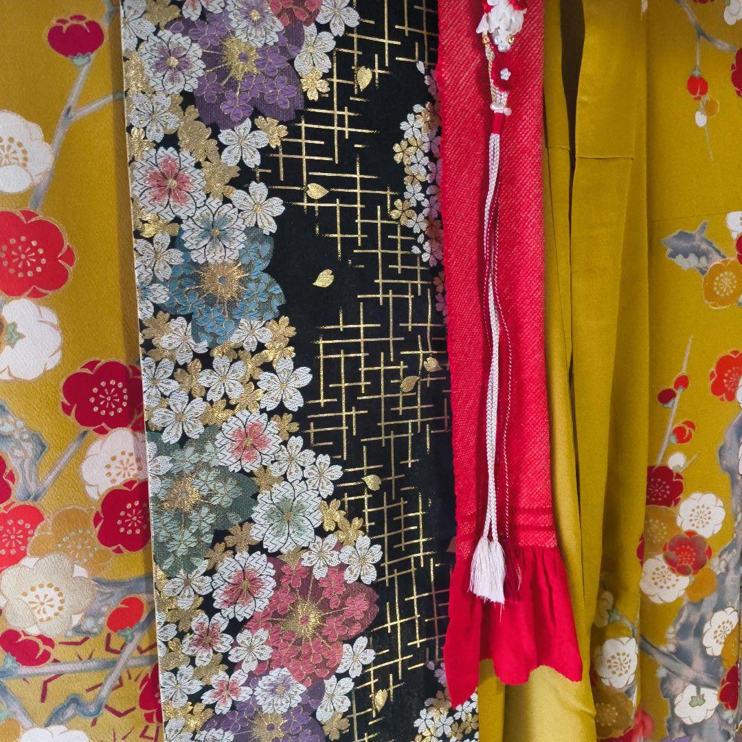 『6点セット』からし色　振袖