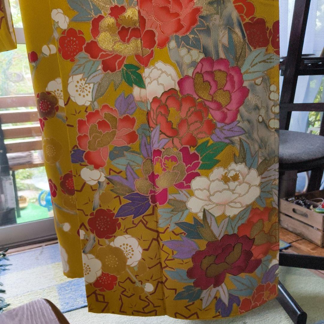 『6点セット』からし色　振袖