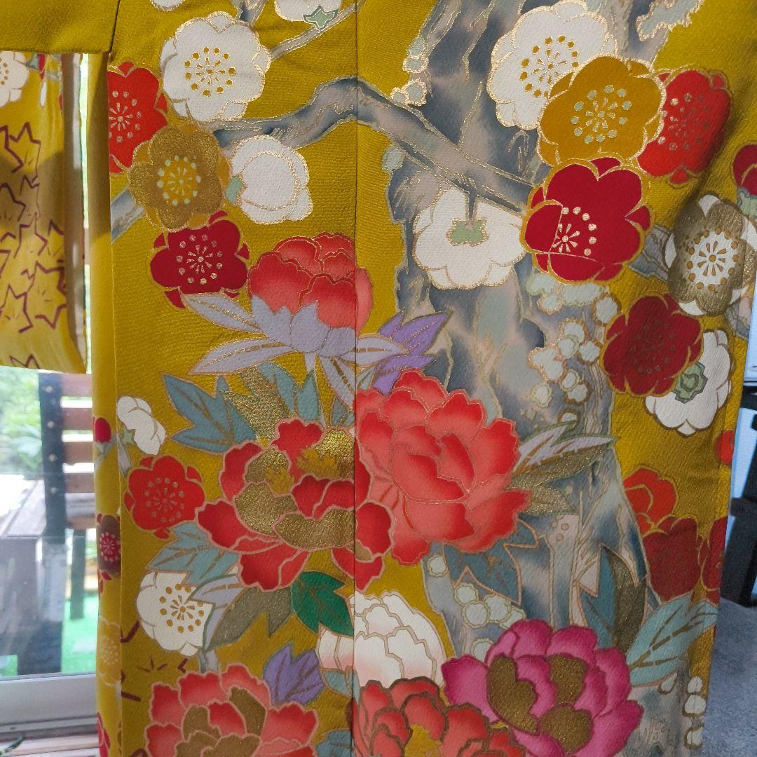 『6点セット』からし色　振袖