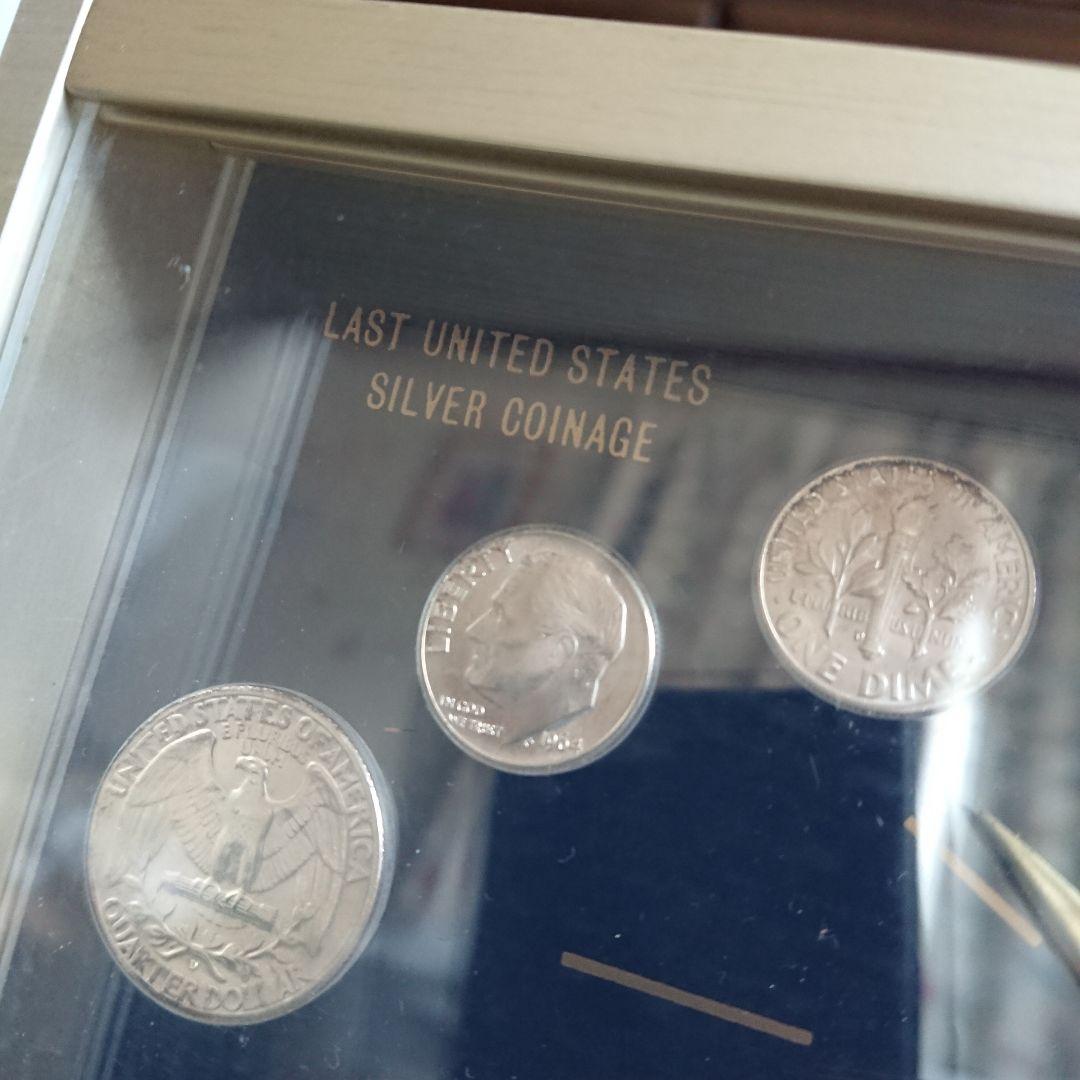貨幣 時計 アメリカ ドル シルバー 銀貨