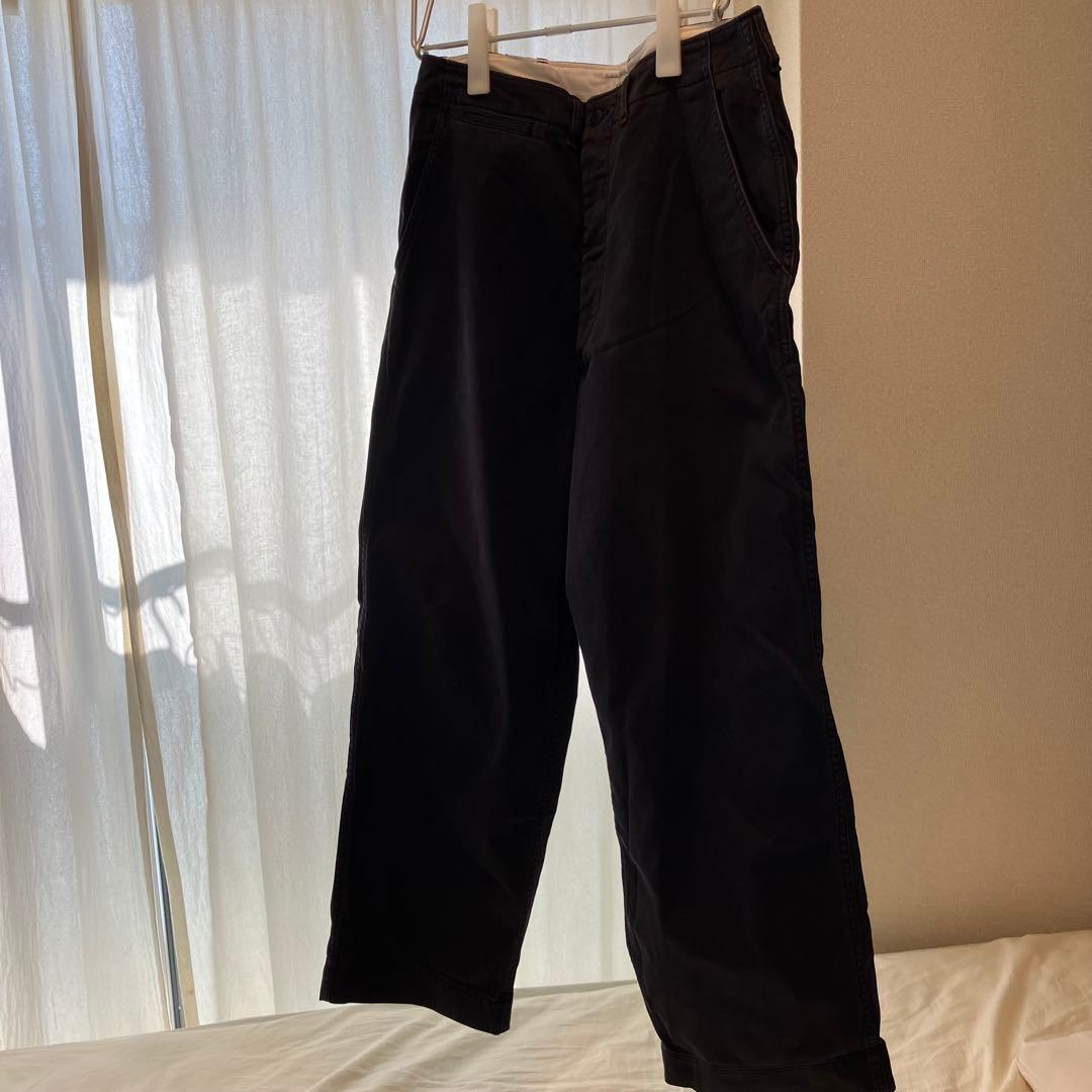 【CIOTA】Chino Cloth Pants (Stone Bio)
