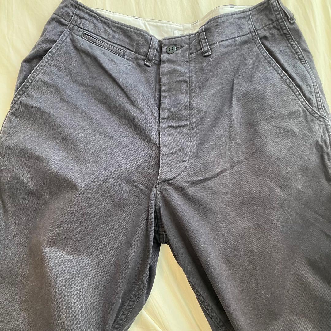 【CIOTA】Chino Cloth Pants (Stone Bio)